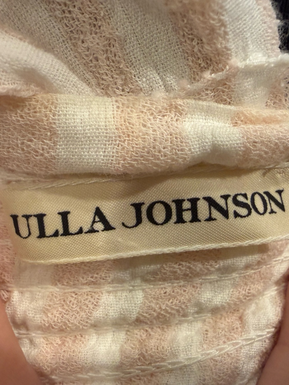 Ulla Johnson Cream Off-Shoulder Ruffle Blouse - Picture 3 of 4